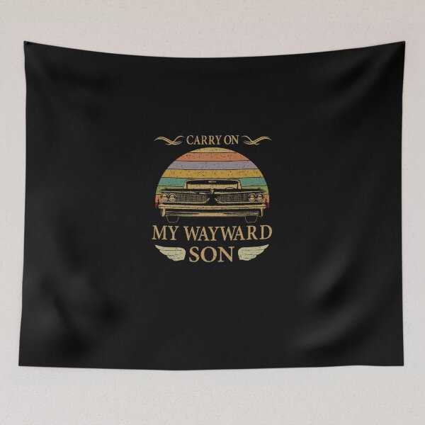 Item preview, Carry-On-My-Wayward-Son-Vintage-Tee designed and sold by WatsonRempel.