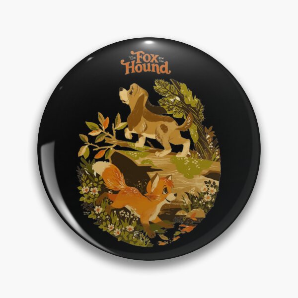 Item preview, Cartoon-Fox-And-Hound-Cute-Merch-- designed and sold by WatsonRempel.
