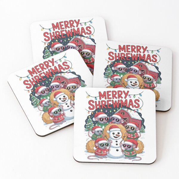 Item preview, Christmas Shrew T-Shirt – Kawaii Holiday Mouse Design, Funny Winter Animal Tee, Cute Xmas Gift Idea for Kids & Adults designed and sold by kaka8888.