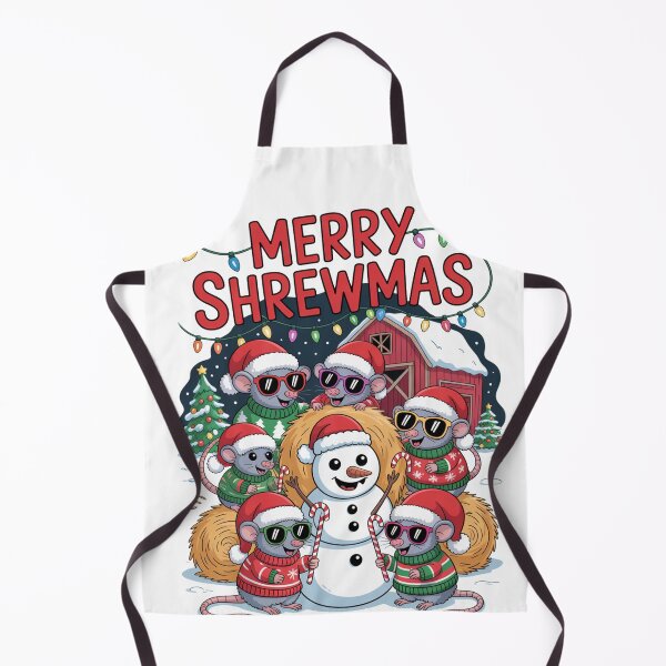 Item preview, Christmas Shrew T-Shirt – Kawaii Holiday Mouse Design, Funny Winter Animal Tee, Cute Xmas Gift Idea for Kids & Adults designed and sold by kaka8888.