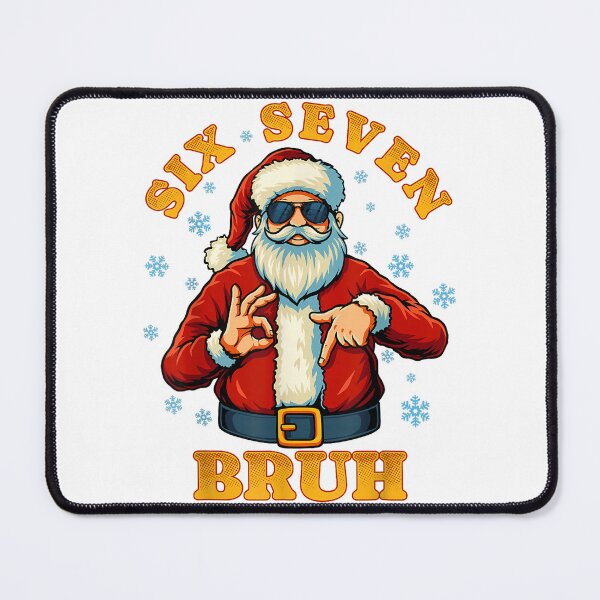 Item preview, Santa Bruh Six Seven Meme designed and sold by Teresa Lindsey.