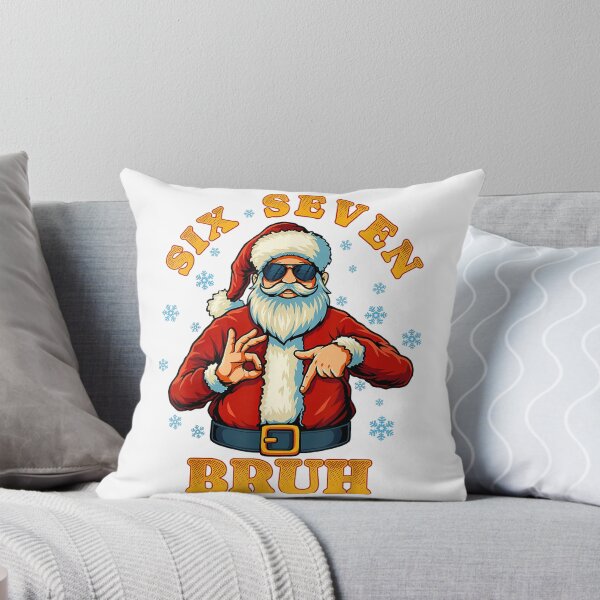 Item preview, Santa Bruh Six Seven Meme designed and sold by Teresa Lindsey.