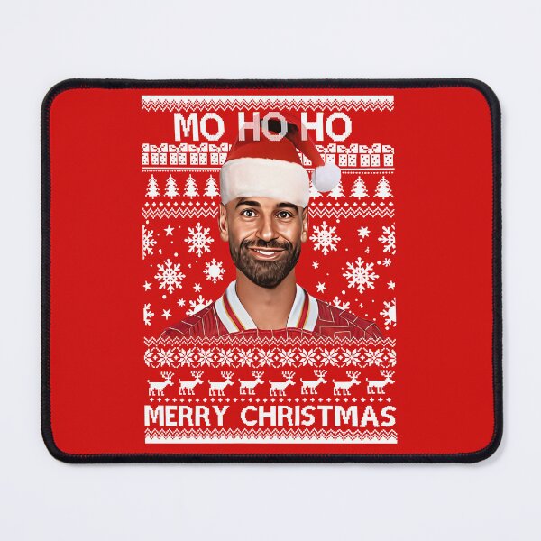 Item preview, Merry Christmas Mo Salah Liverpool Red Christmas Jumper Mo Ho Ho designed and sold by MassonCalepon.