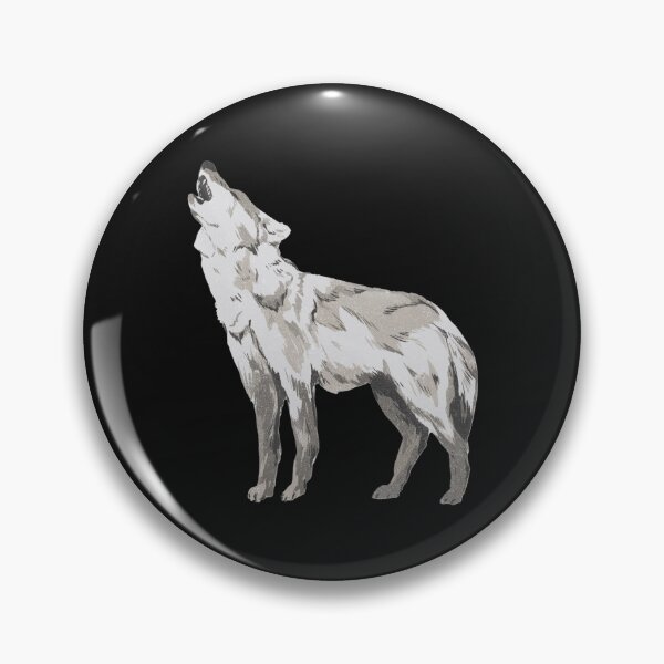 Artikelvorschau, Grafik im Stil von Grauem Wolf (Aquarellmalerei) entworfen und verkauft von Studio Sonder.
