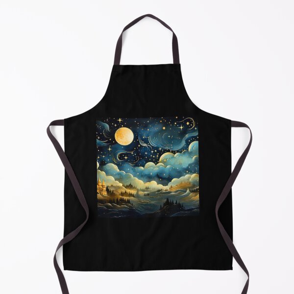 Item preview, Dreamscape With Magical Moon, Heavenly Stars, Angelic Clouds designed and sold by DEC02.