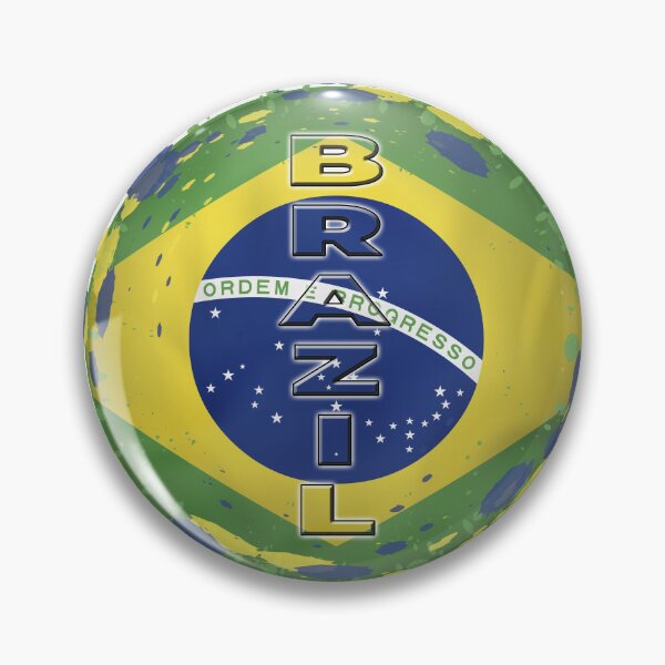 Item preview, Brazil Flag Circle designed and sold by Arramavis.