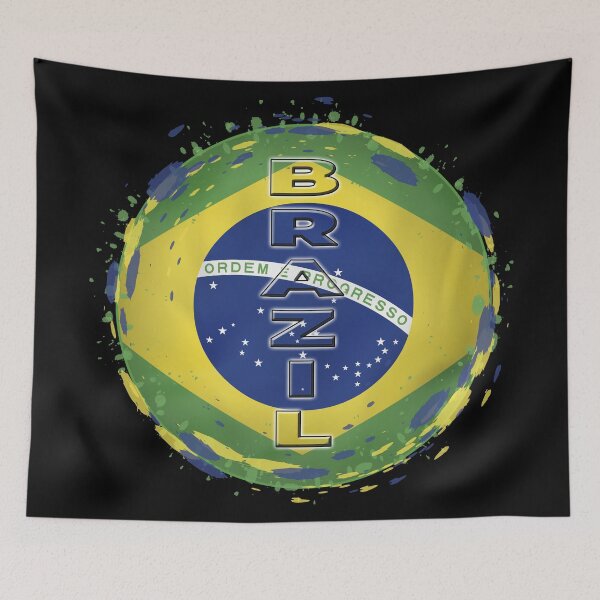 Item preview, Brazil Flag Circle designed and sold by Arramavis.