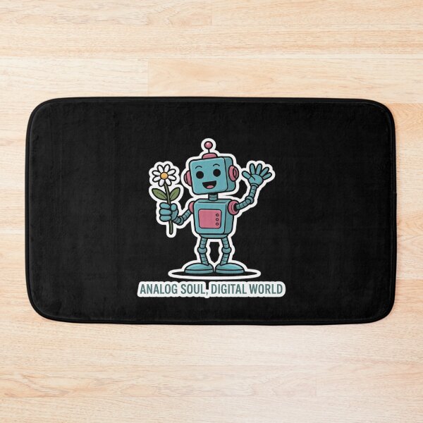 Item preview, Analog Soul Digital World Robot Old School Tech designed and sold by Rotasiin.