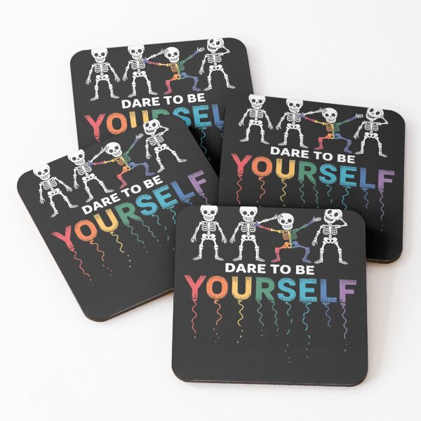 Item preview, Dare To Be Yourself Cute LGBT Pride designed and sold by Dolostope.