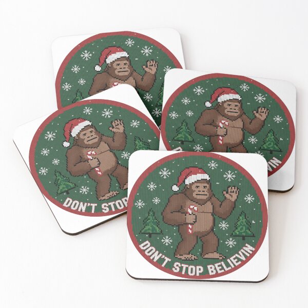 Item preview, Bigfoot, Don't Stop Believin' designed and sold by CryptidCharm.