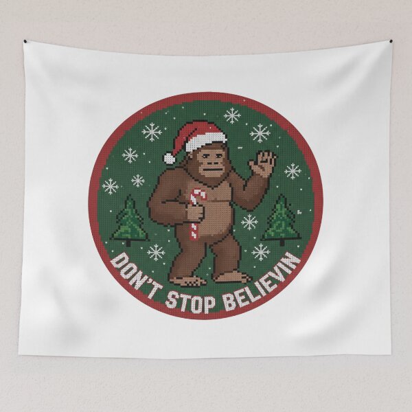 Item preview, Bigfoot, Don't Stop Believin' designed and sold by CryptidCharm.
