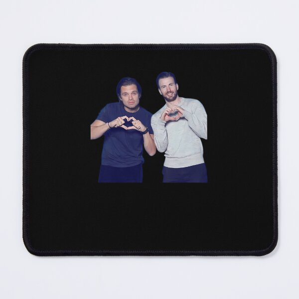 Item preview, Chris-Evans--Sebastian-Stan-Hearts designed and sold by MichaelFranks.