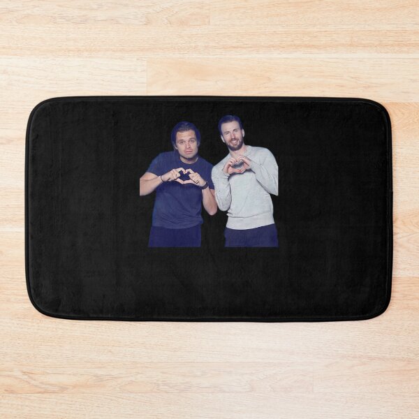 Item preview, Chris-Evans--Sebastian-Stan-Hearts designed and sold by MichaelFranks.
