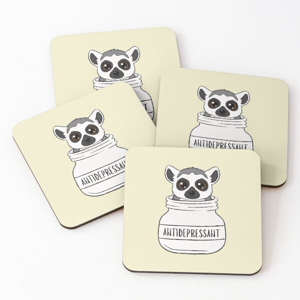 Item preview, Funny Lemur Anti Depressant Animal Lover Zoo Boys Girls Kids designed and sold by rafaeltto.