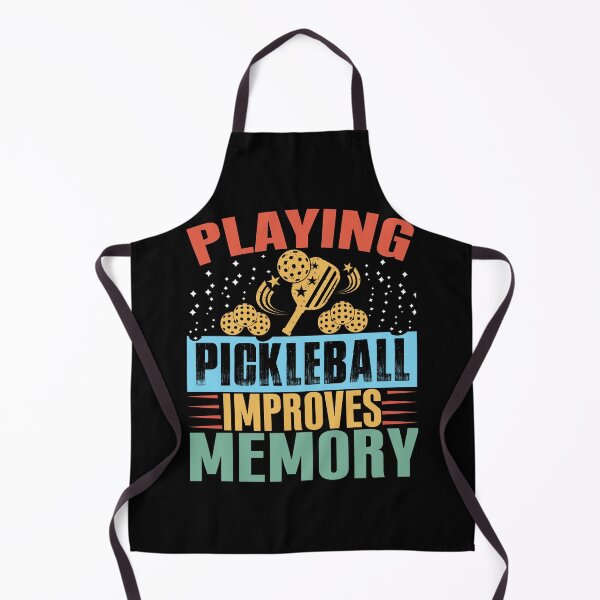 Item preview, Playing Pickleball Improves Memory Funny Sports Distressed designed and sold by Nocturnal-Vines.