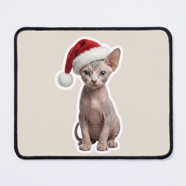 Item preview, Sphynx Baby Cat - Christmas Vibe designed and sold by DAGHO.