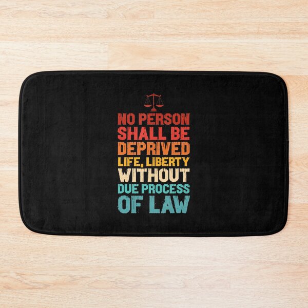 Item preview, Deprived Life Liberty Without Due Process Statement designed and sold by AndreaBonnie.