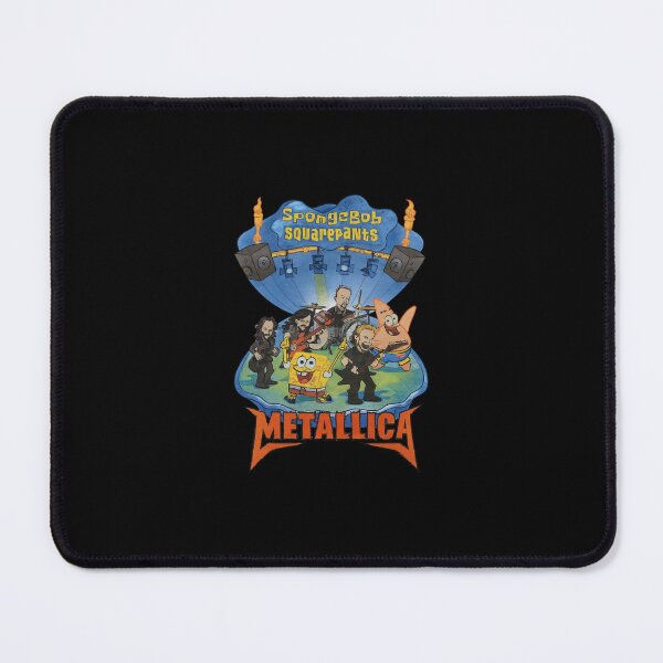 Item preview, SpongeBob Metallica Mashup, Vintage Cartoon Band designed and sold by idtanerdsand.