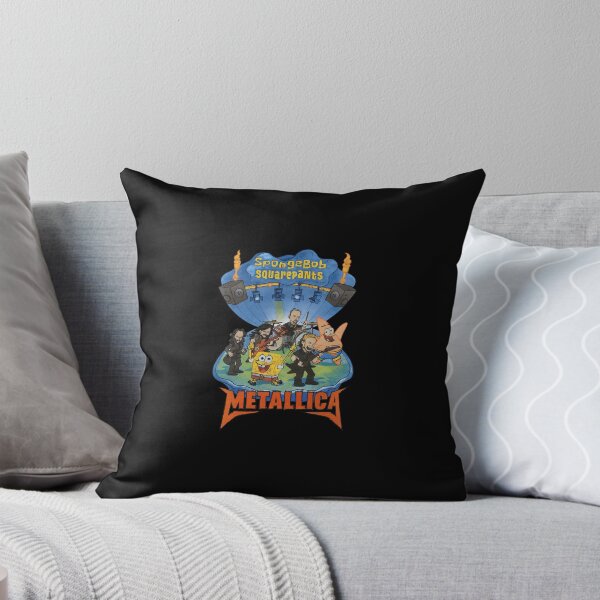Item preview, SpongeBob Metallica Mashup, Vintage Cartoon Band designed and sold by idtanerdsand.