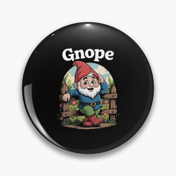 Item preview, Gnope Tomte Garden Gnome Gift Scandinavian Nope designed and sold by GalaFunny.