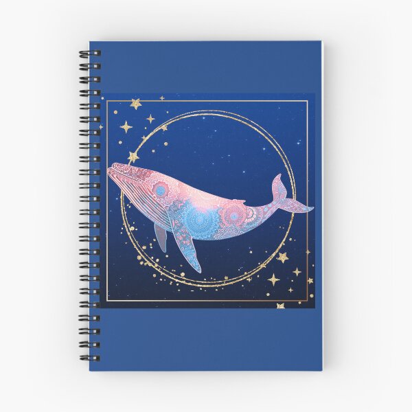 Item preview, Mystical Whale Flying Through the Starry Sky designed and sold by sorara-shop.