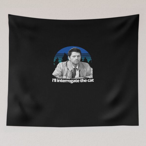 Item preview, Castiel-I&X;Ll-Interrogate-The-Cat--- designed and sold by OwenGibbse.