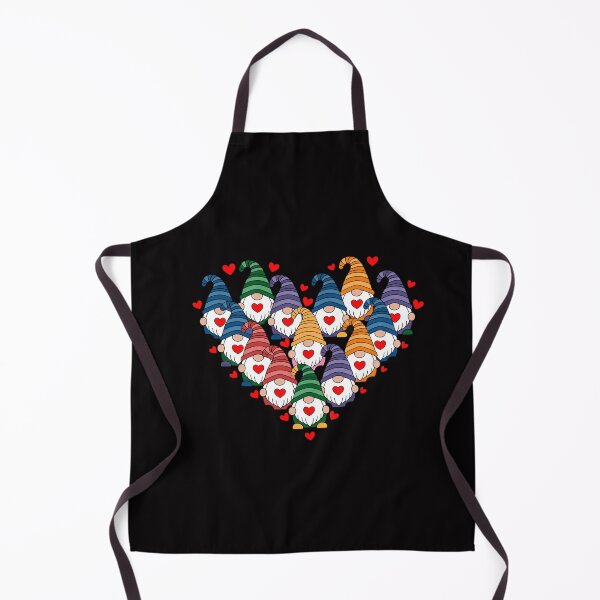 Item preview, gnomes heart love gnome lover gift men women kids girls boys designed and sold by GalaFunny.