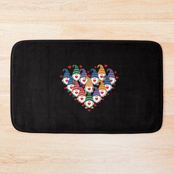 Item preview, gnomes heart love gnome lover gift men women kids girls boys designed and sold by GalaFunny.