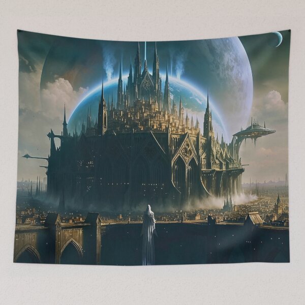 Item preview, The Watcher Over London XIV | Elizabethan Gothic Space Station designed and sold by TheOuroborean.