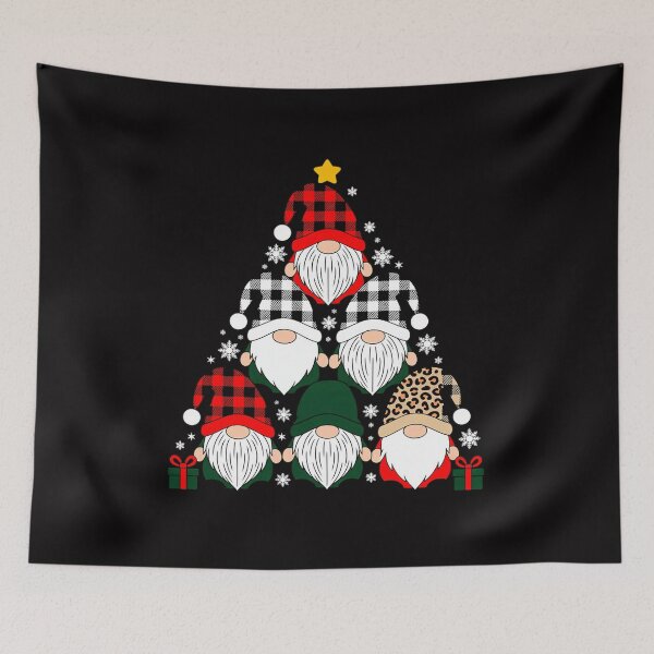 Item preview, Gnomes Christmas Tree Xmas Holidays Men Women Kids designed and sold by GalaFunny.