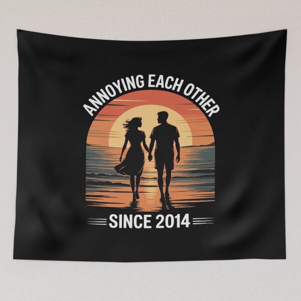 Item preview, Annoying Each Other Since 2014 Matching Anniversary designed and sold by Rotasiin.
