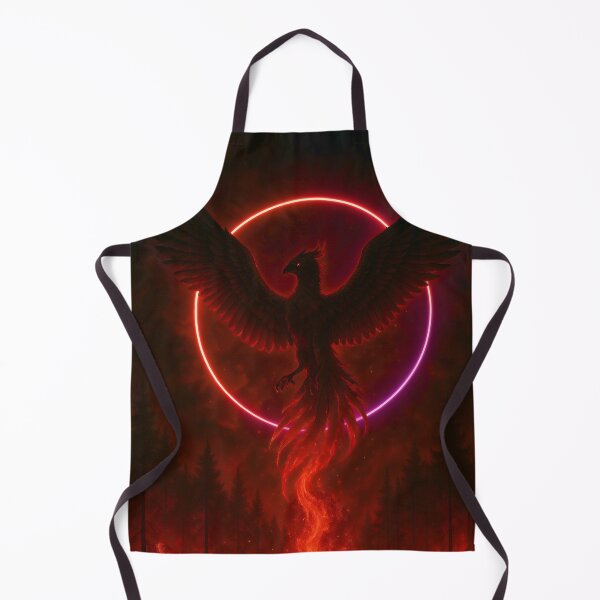 Item preview, Arose By Any Other Flame | Retro Neon Phoenix designed and sold by TheOuroborean.