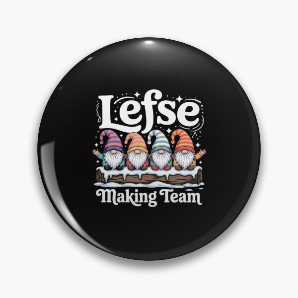 Item preview, Gnome Nisse Tomte Christmas Xmas Lefse Making Team designed and sold by GalaFunny.