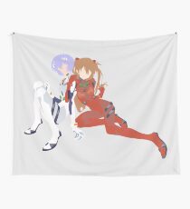 Minimalist Rei & Asuka Wall Tapestry