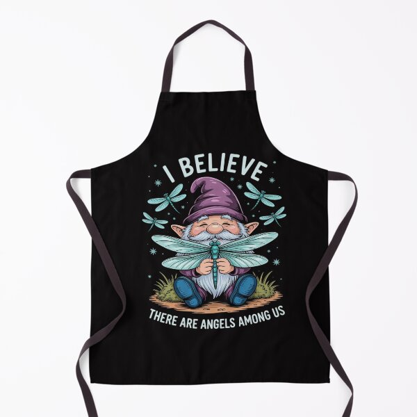 Item preview, Gnome I Believe There Are Angels Among Us Dragonfly designed and sold by GalaFunny.