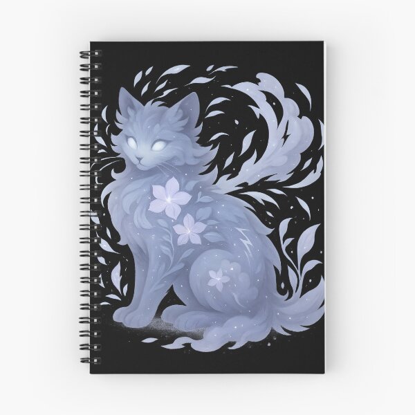 Item preview, Espíritu felino de Flor de Tormenta – Familiar de Tempestad de Witchcore designed and sold by HBR-Graphics.