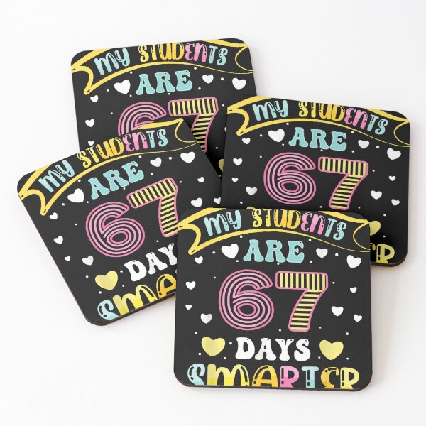 Item preview, 67 Days Smarter - School Meme designed and sold by Teresa Lindsey.
