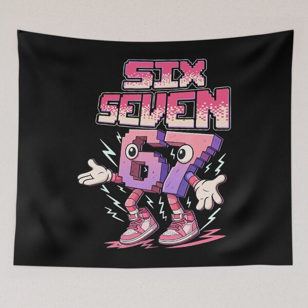 Item preview, Meme Kids Six Seven Italian Steal A Brainrot Pink Girls 67 designed and sold by LouisaOReilly.