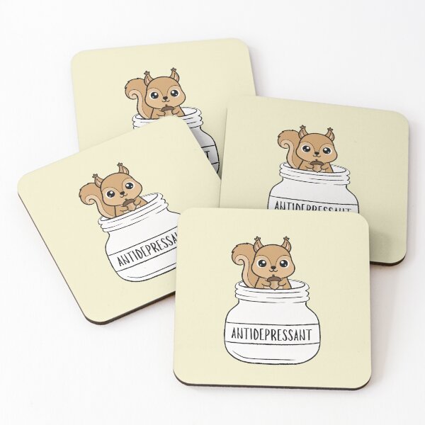 Item preview, Funny Squirrel Anti Depressant Animal Lover Zoo Boys Girls Kids designed and sold by rafaeltto.