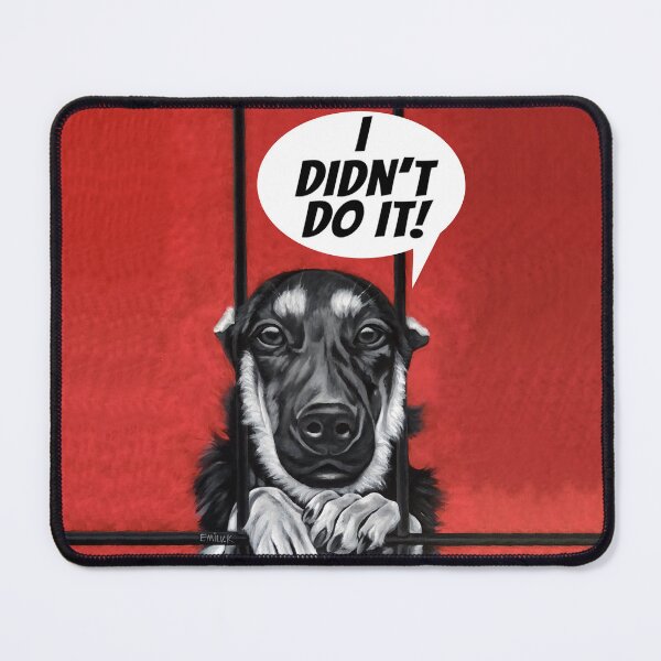 Item preview, A dog longing for freedom designed and sold by EmilyDouArt.