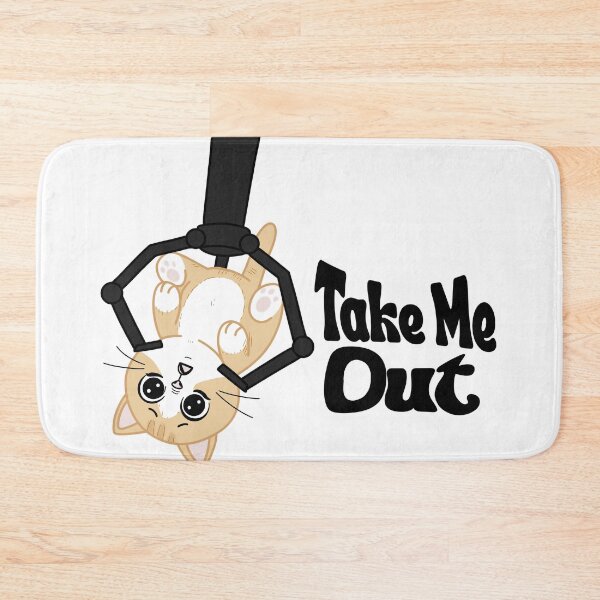 Item preview, Funny Cat Claw Machine Take Me Out T-Shirt Design designed and sold by TiaChintya.