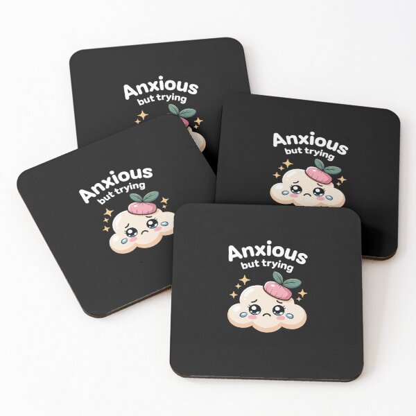 Item preview, Anxious But Trying Still Showing Up 1 designed and sold by LinlinsDemons.