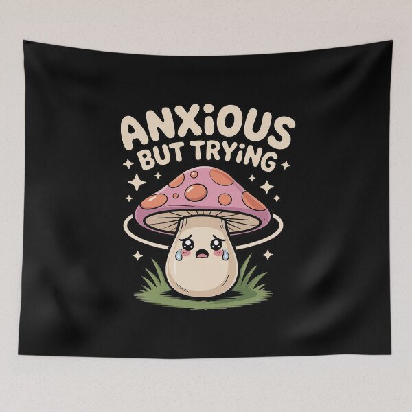 Item preview, Anxious But Trying Emotional Growth designed and sold by LinlinsDemons.