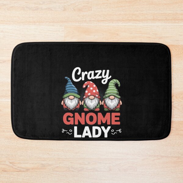 Item preview, Gnome Garden Gnome Lover Crazy Gnome Lady designed and sold by RustsyMin.