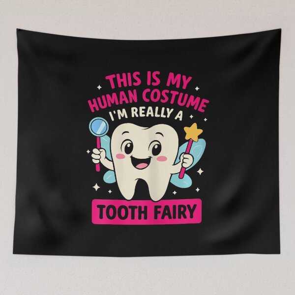 Item preview, Cute Tooth Fairy Costume Women Kids Teeth Toothfairy designed and sold by SarahLeanne1.