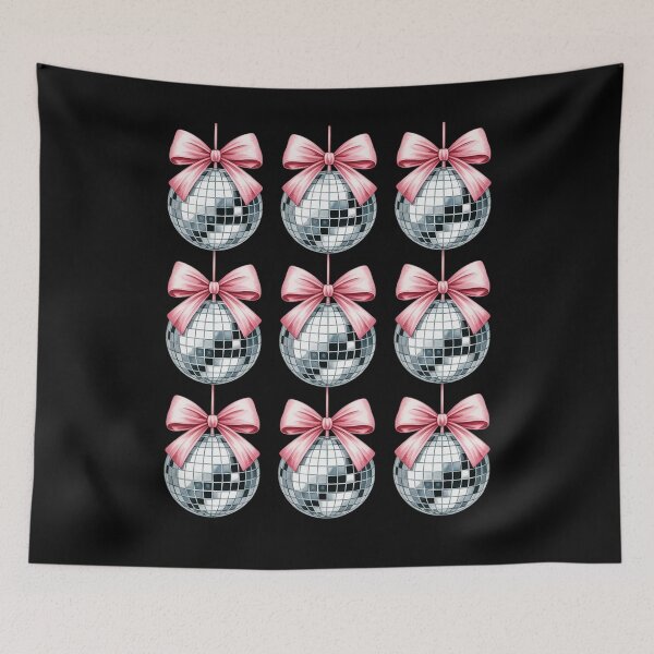 Item preview, Girl Teen Disco Ball Coquette Bow Birthday Girl Party designed and sold by RustsyMin.