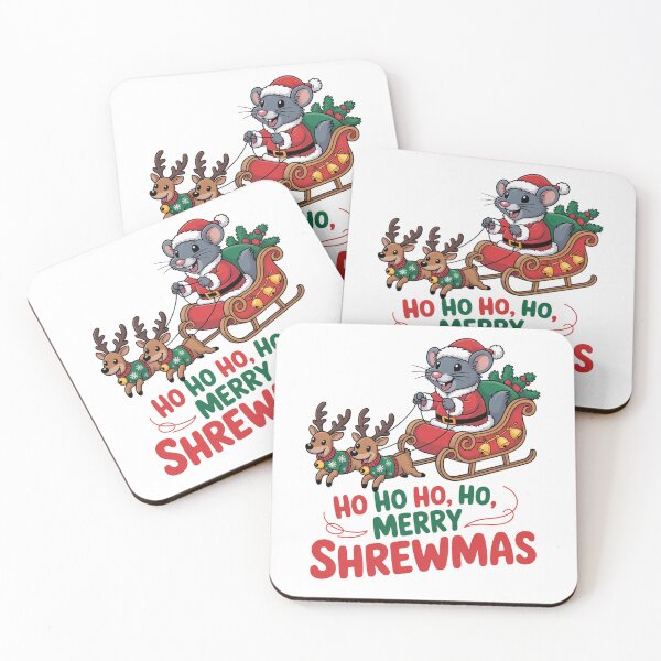 Item preview, Christmas Shrew T-Shirt – Kawaii Holiday Mouse Design, Funny Winter Animal Tee, Cute Xmas Gift Idea for Kids & Adults designed and sold by kaka8888.