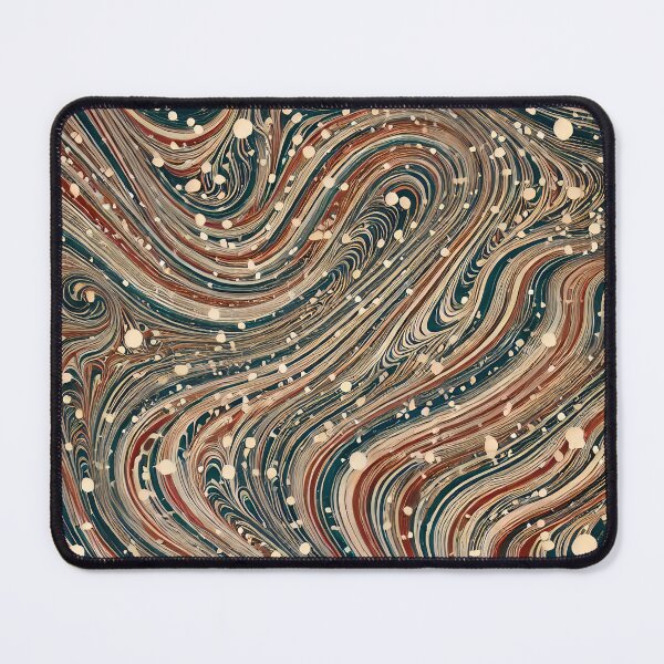 Item preview, Vintage Marbled Paper Pattern Retro Abstract Design designed and sold by PinUpPizzazz.