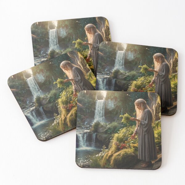 Item preview, Witch Elf of the Secret Waterfall Garden designed and sold by BlareBlare.