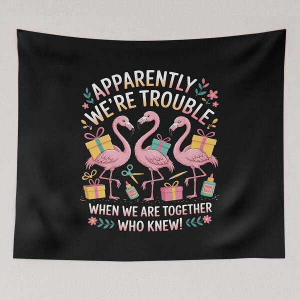 Item preview, Apparently We're Trouble When we are Together Scrapbooking designed and sold by LinlinsDemons.